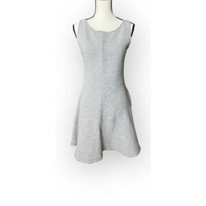 LOFT Ribbed Tank Gray Sweater Dress size 6